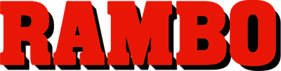 Rambo logo for NES